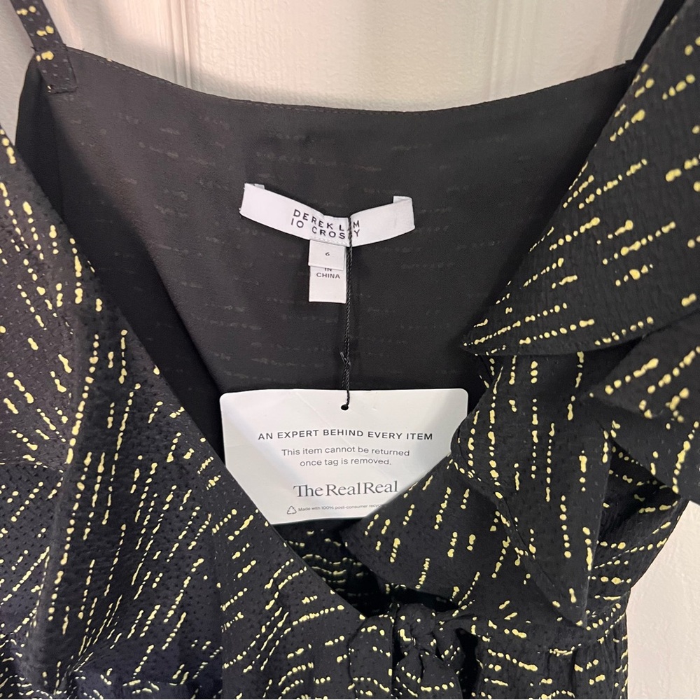 Derek Lam 10 Crosby - 100% Silk Wrap Dress - Picture 10 of 15